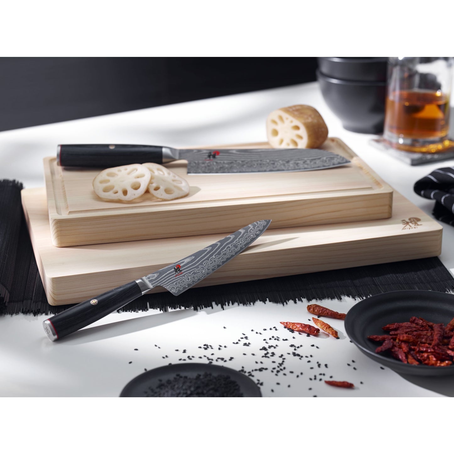 MIYABI 5000 FC-D 8 inch Gyutoh, Black