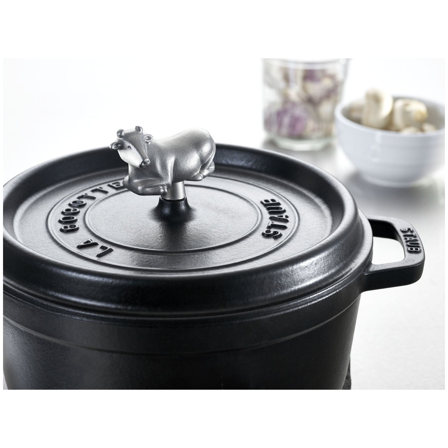 STAUB Stainless Steel Cow Knob
