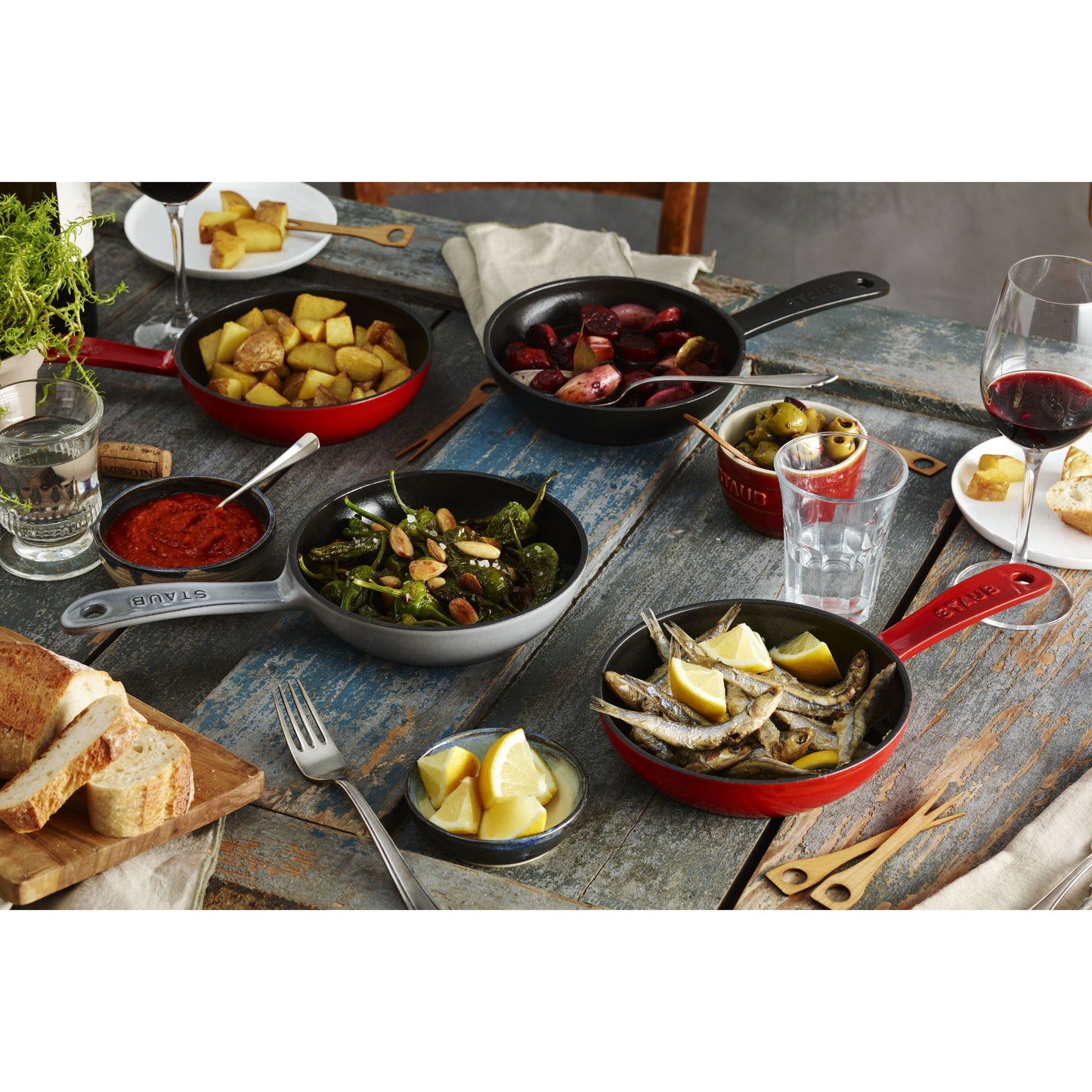 STAUB Pans 16 Cm / 6.5 Inch Cast Iron Frying Pan, Graphite-Grey