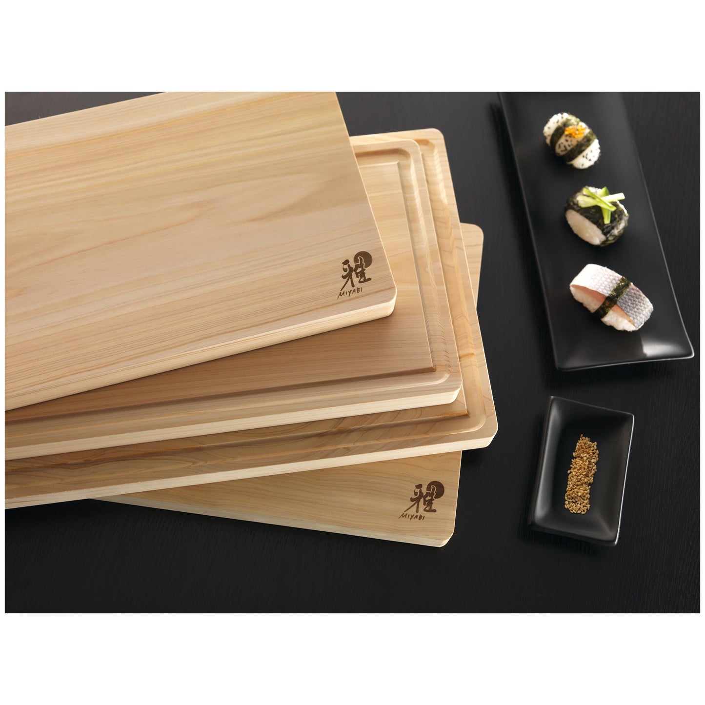 MIYABI Hinoki Cutting Boards Cutting Board 35 Cm X 20 Cm Hinoki Wood