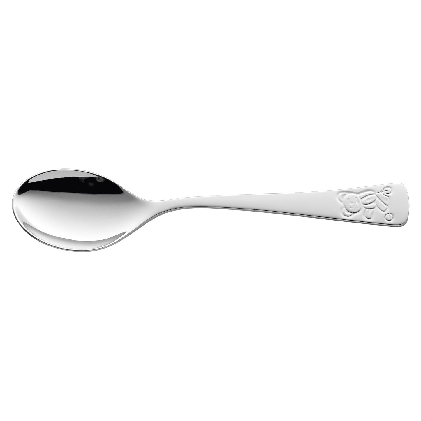 ZWILLING Teddy 4 Piece, Children's Flatware Set, Silver