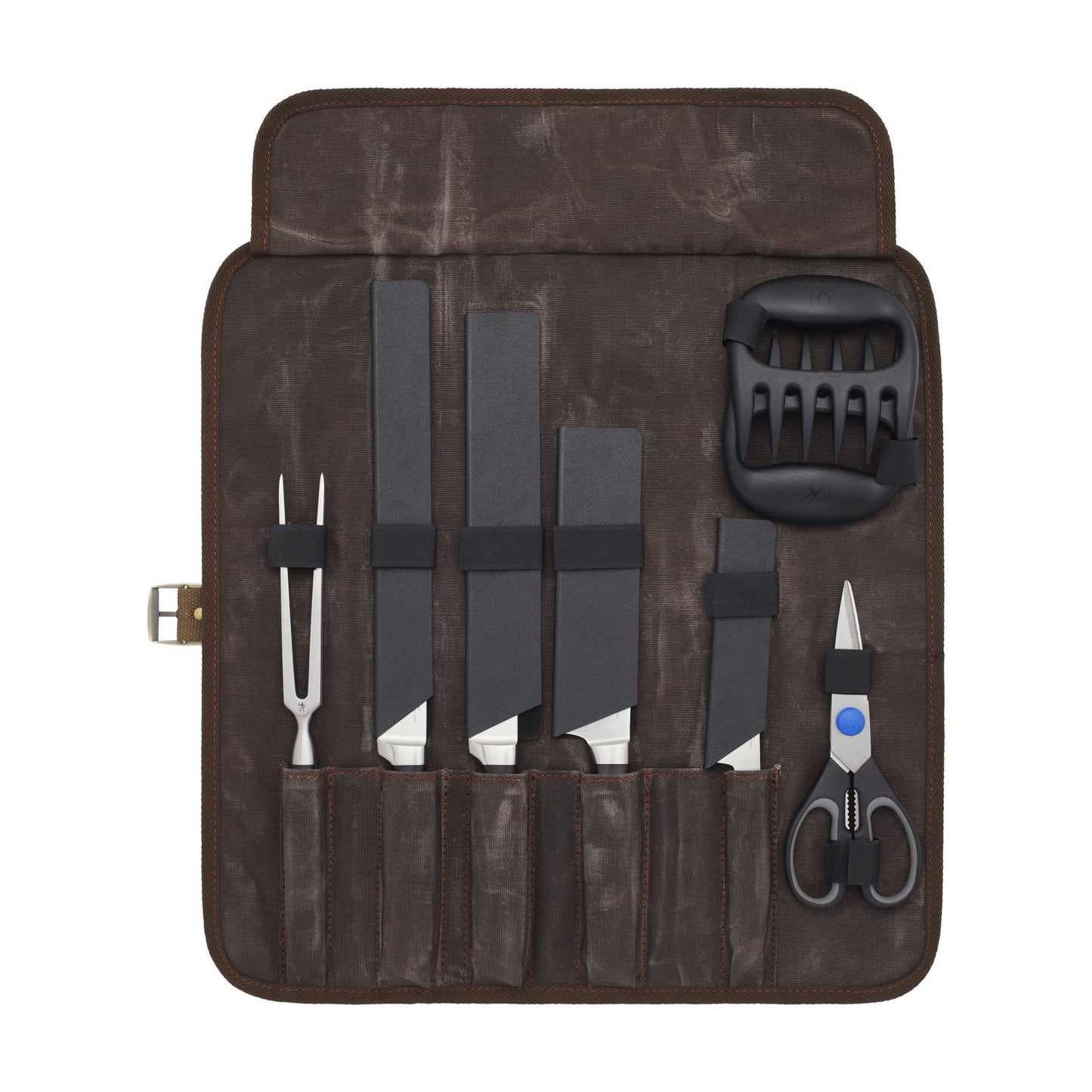 HENCKELS Forged Accent Knife Roll Set 9 Piece