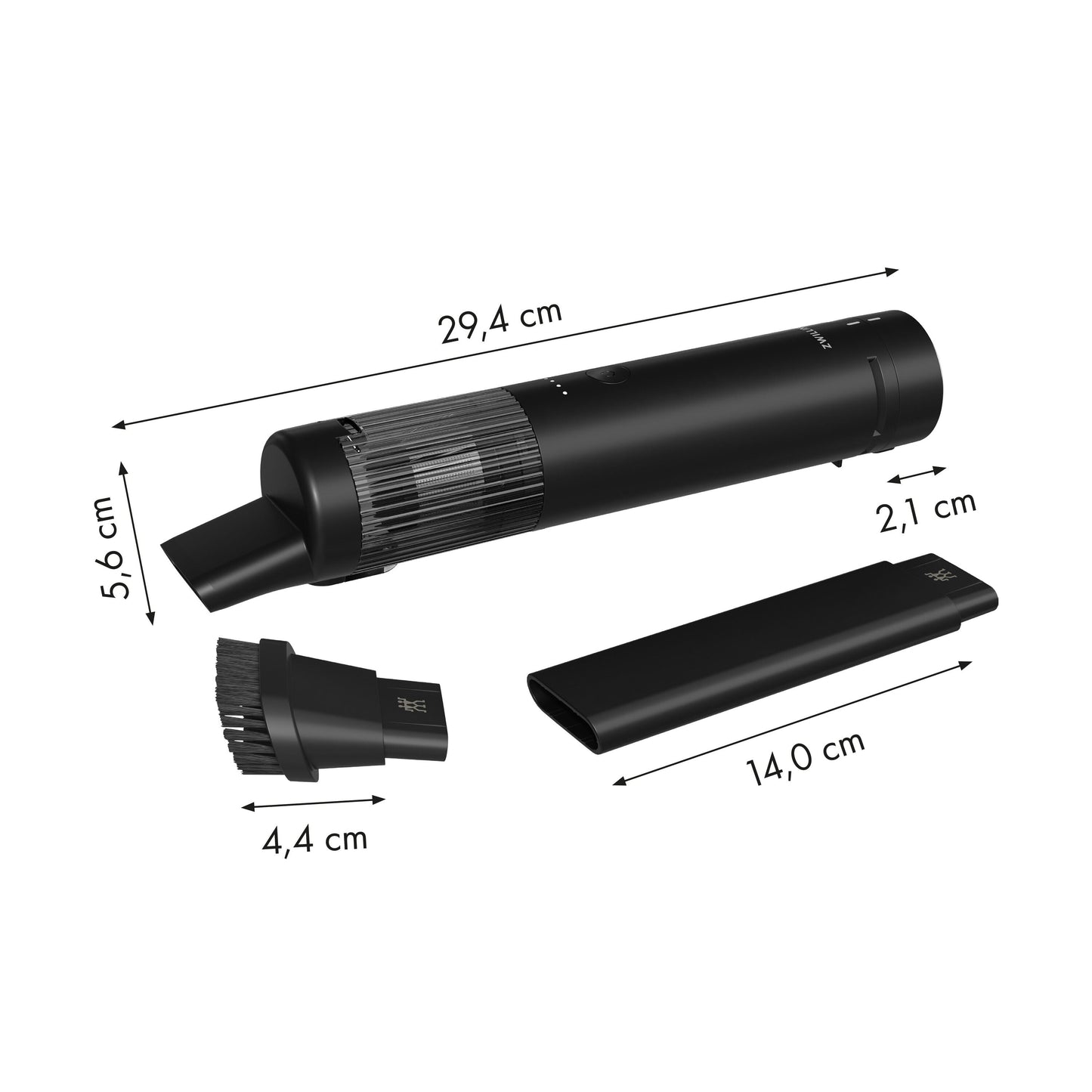 ZWILLING XTEND Cordless Vacuum Cleaner, Single Item Without Battery