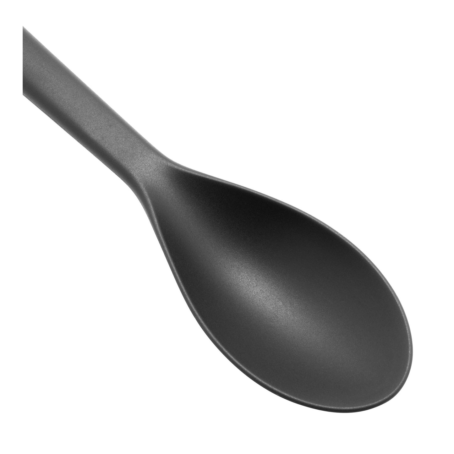 HENCKELS Silicone Onyx 31 cm Silicone Cooking Spoon, Black