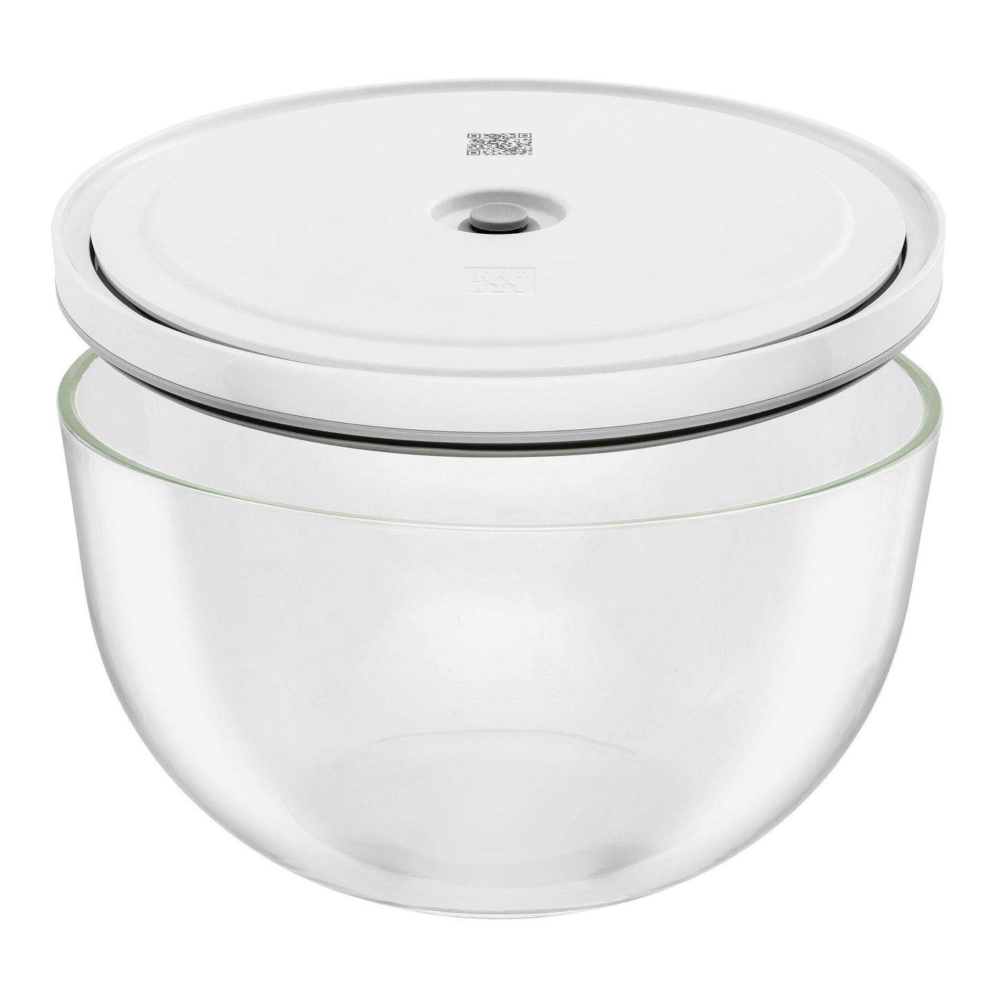 ZWILLING Fresh & Save BOWLS Vacuum Bowl Set S/M/L / 6 Piece Glass, Transparent-White