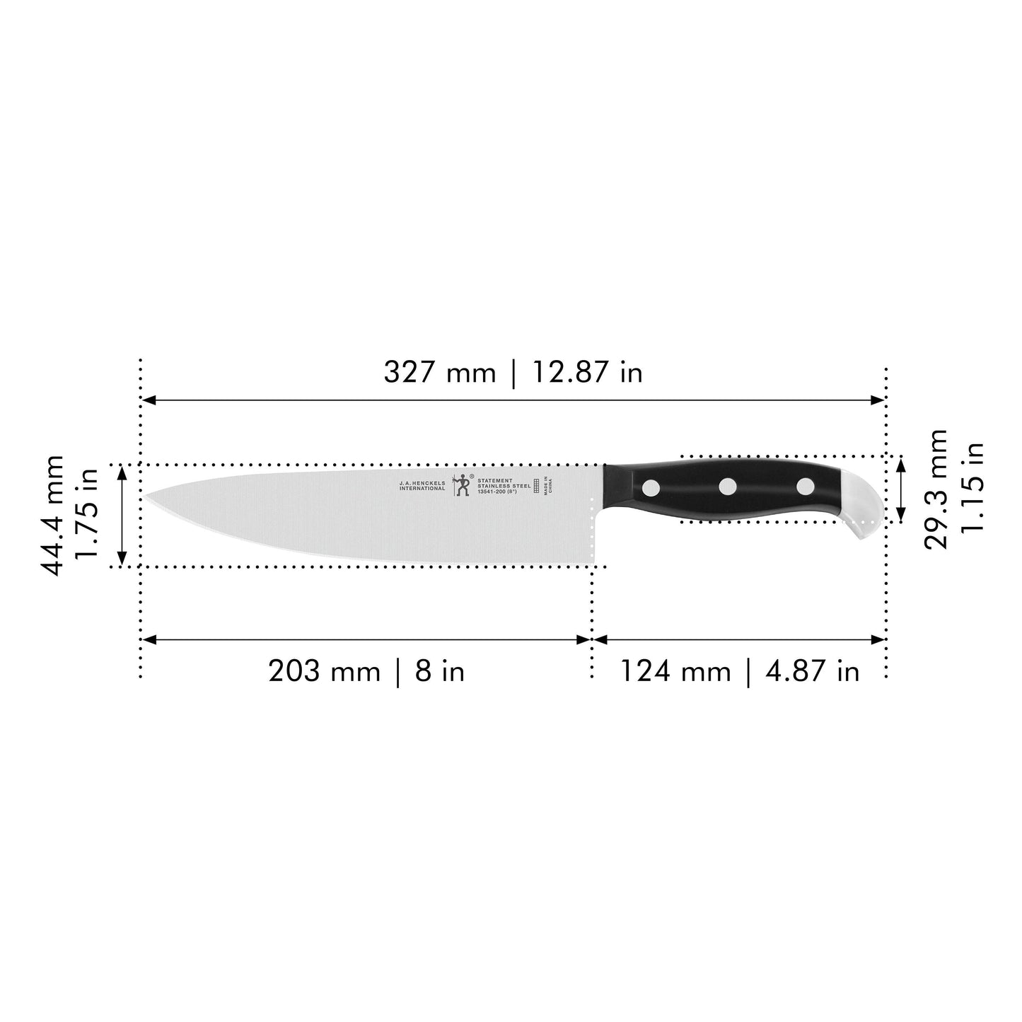HENCKELS Statement 8 Inch Chef's Knife