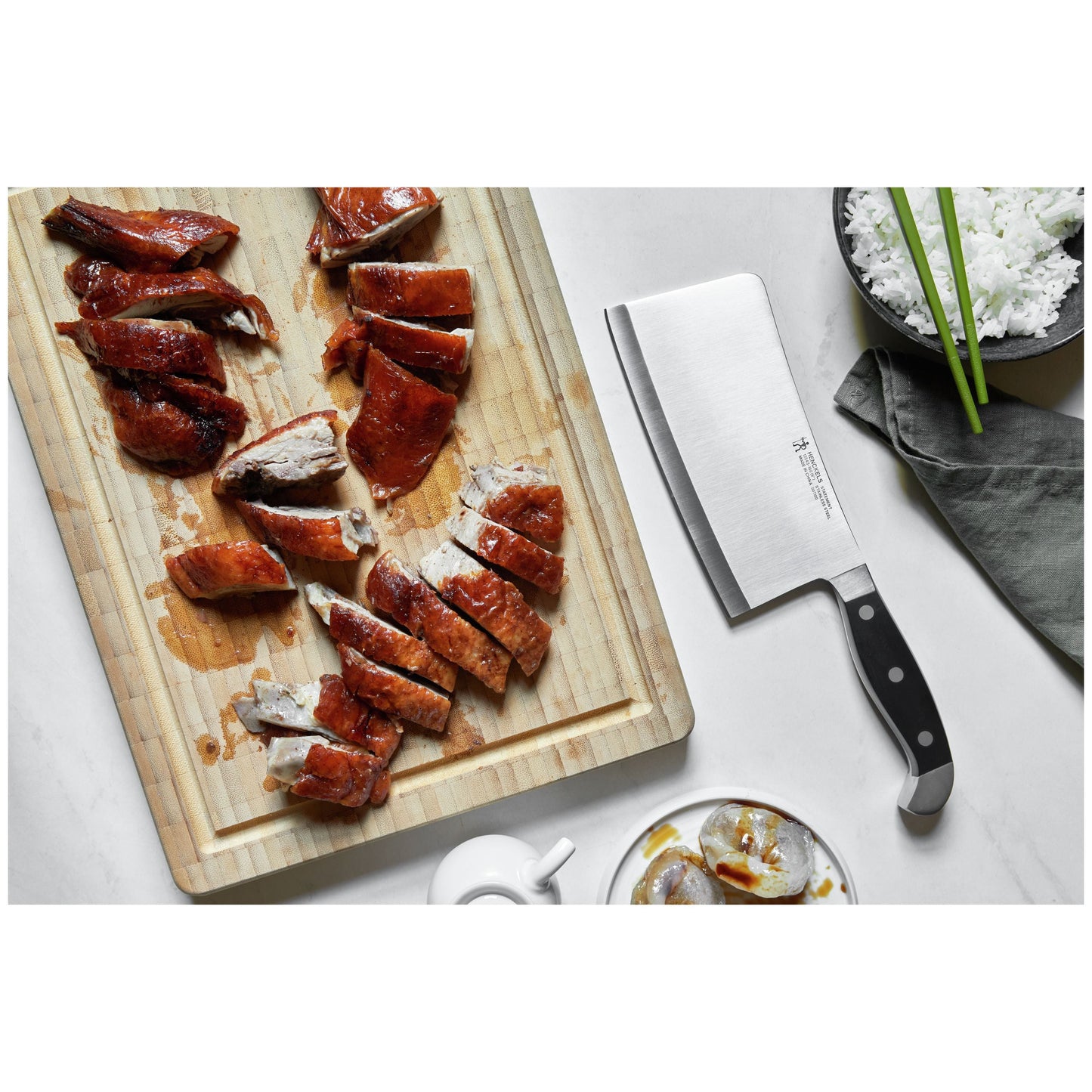 HENCKELS Statement 6.5 Inch Cleaver, Black