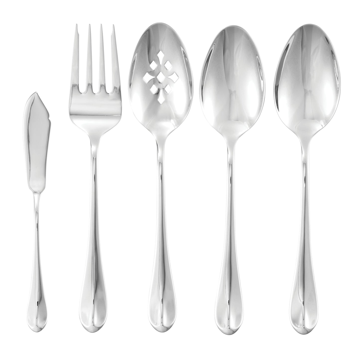 HENCKELS Allegro 45 Piece Flatware Set Polished