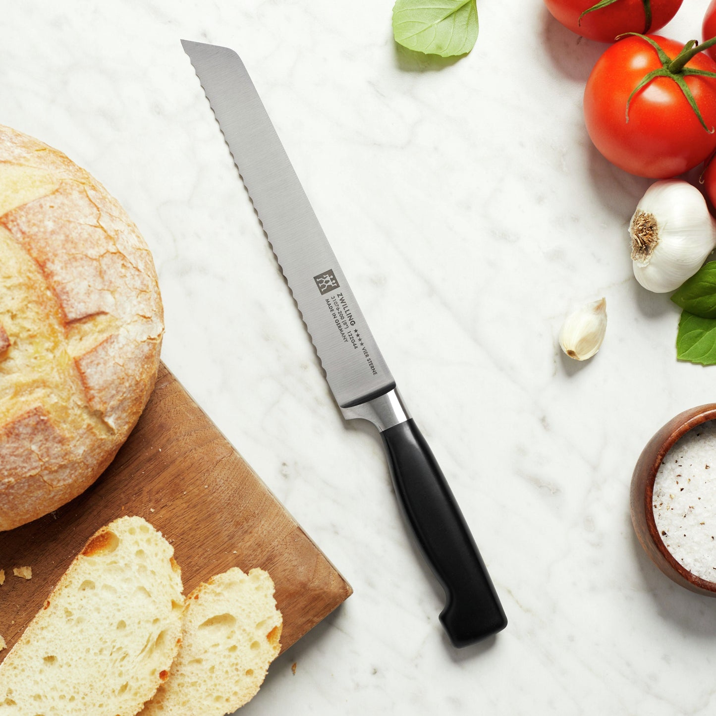 ZWILLING **** Four Star 8 Inch Bread Knife