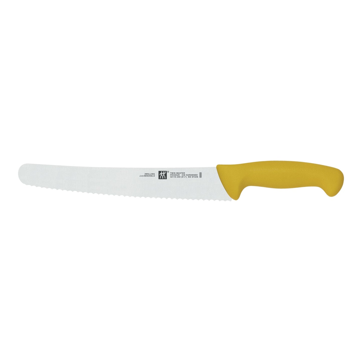 ZWILLING TWIN Master 10 inch Bread Knife, Yellow