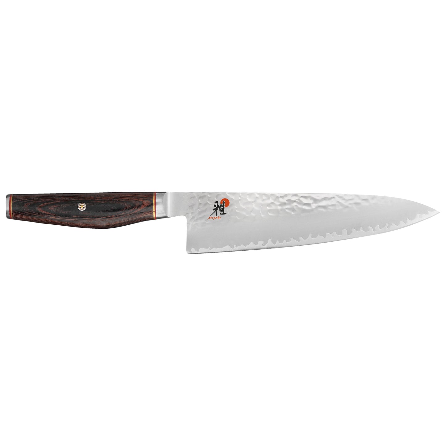 MIYABI 6000 MCT 2 Piece Knife Set, Brown