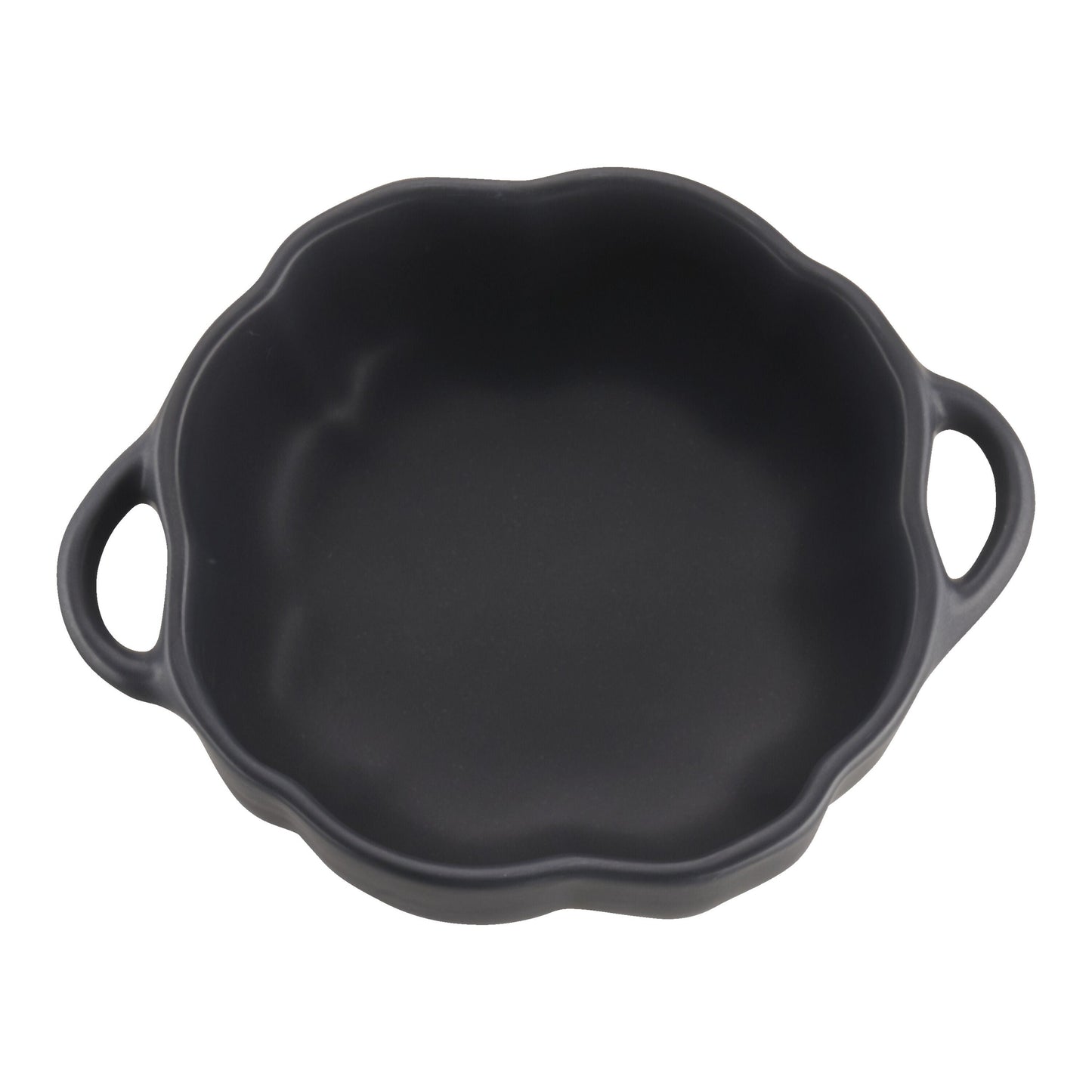 STAUB Ceramique 500 mL Ceramic Pumpkin Cocotte, Black