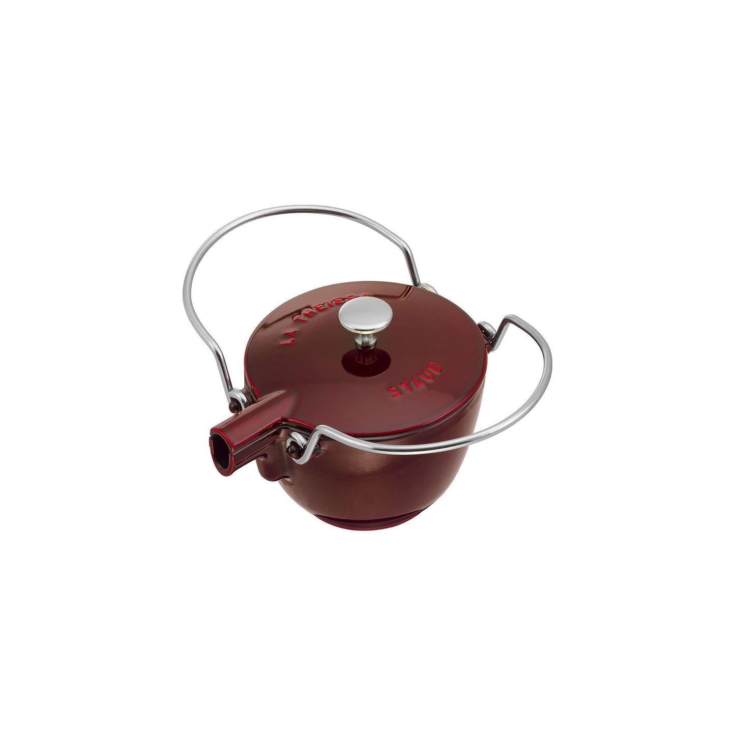 STAUB Specialities 1.1 L Tea Pot, Grenadine-Red