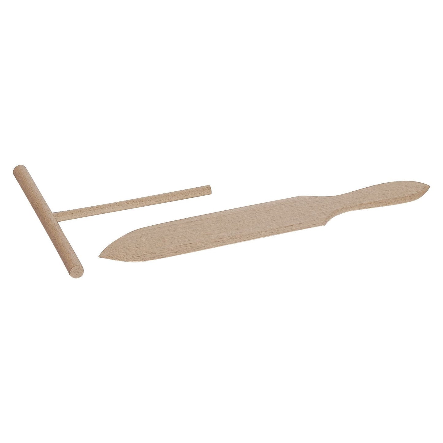 STAUB 30 cm Beech Spatula, Brown