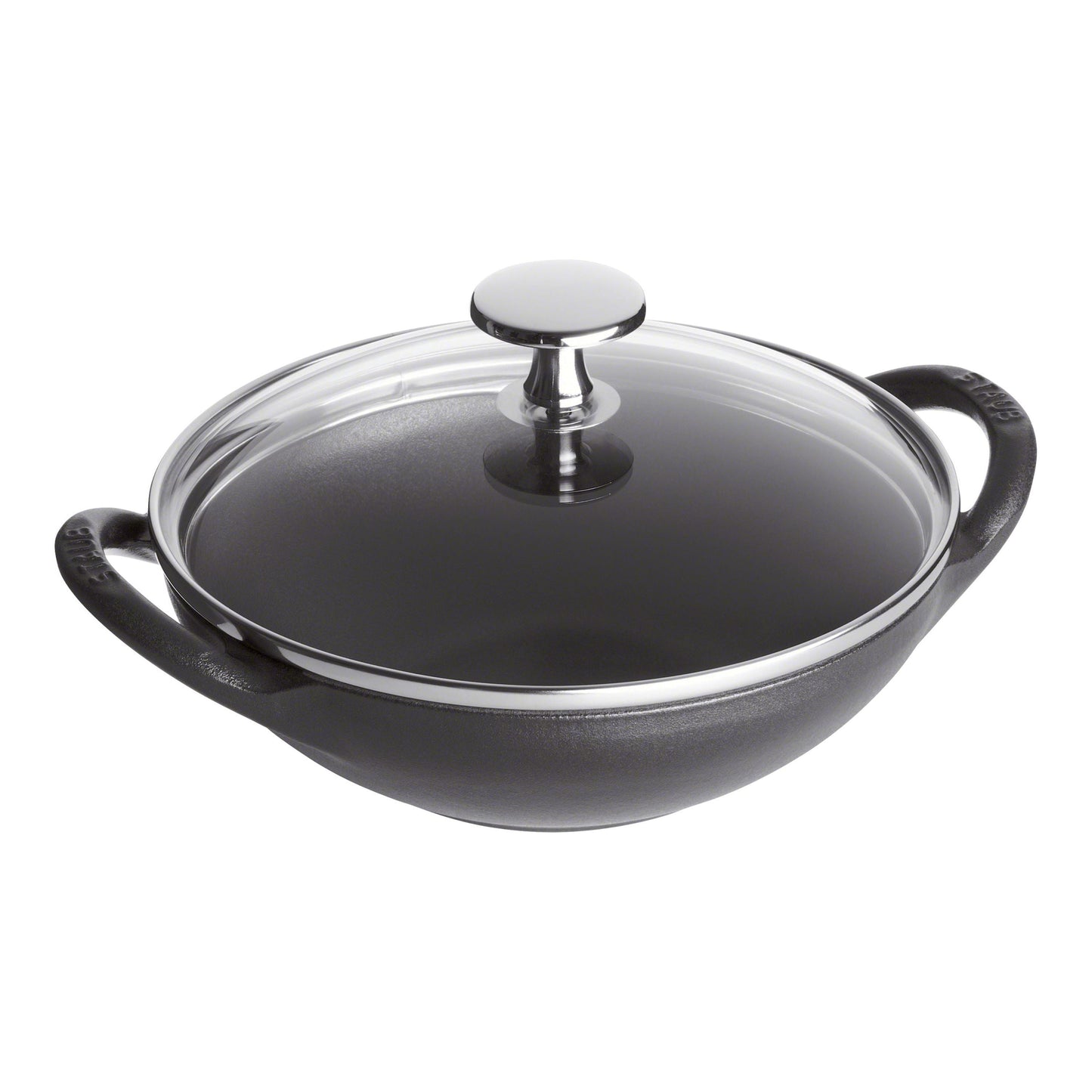 STAUB Specialities 16 Cm / 6.5 Inch Cast Iron Mini Wok, Black
