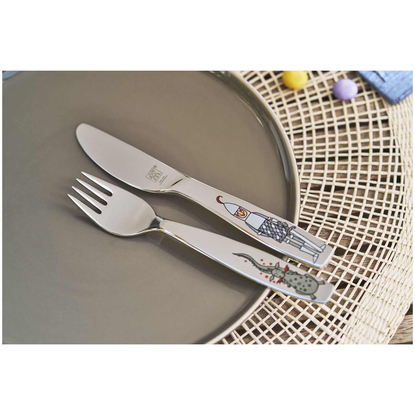 ZWILLING Eckbert 4 Piece, Children's Flatware Set, Silver
