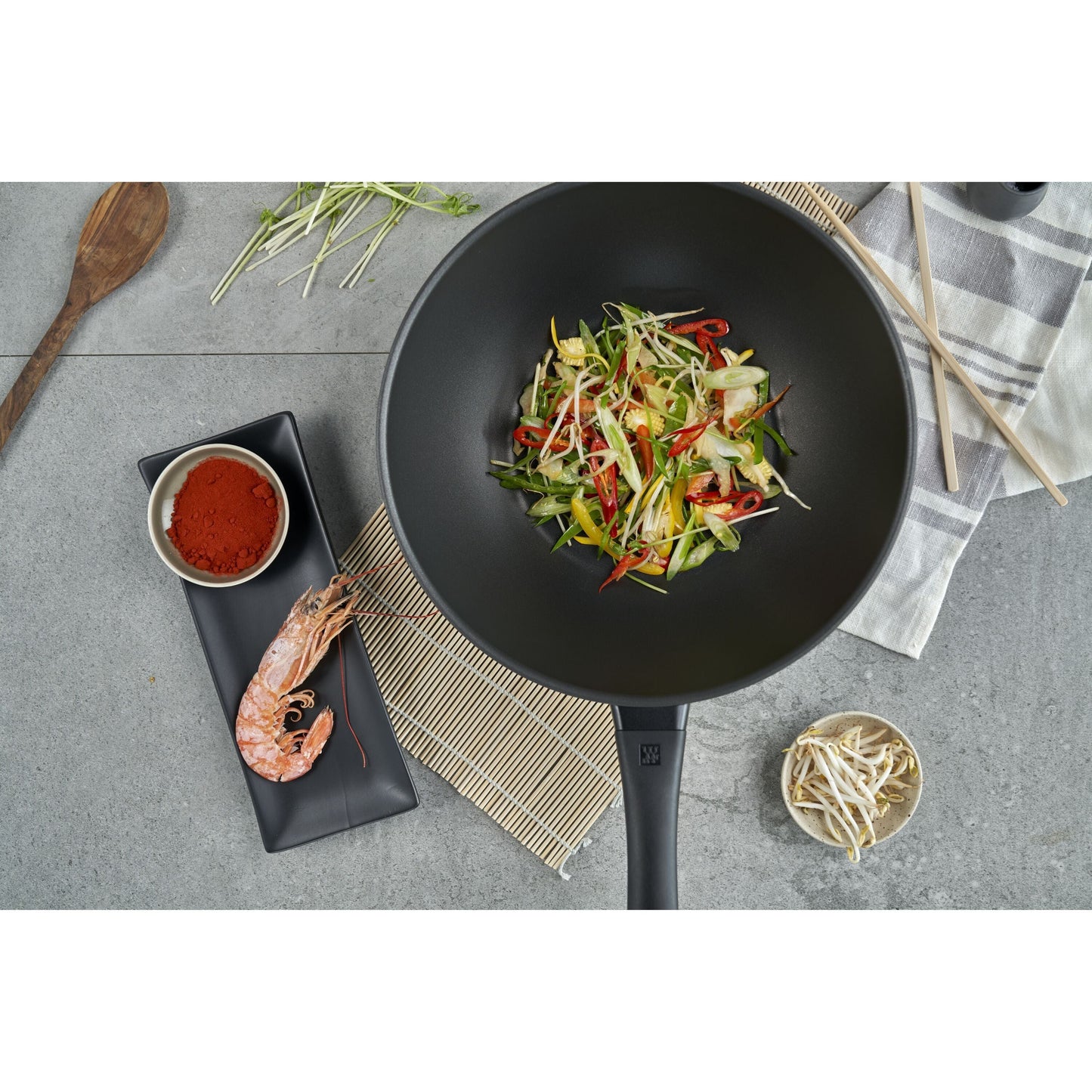 ZWILLING Marquina 30 Cm / 12 Inch Aluminum Wok