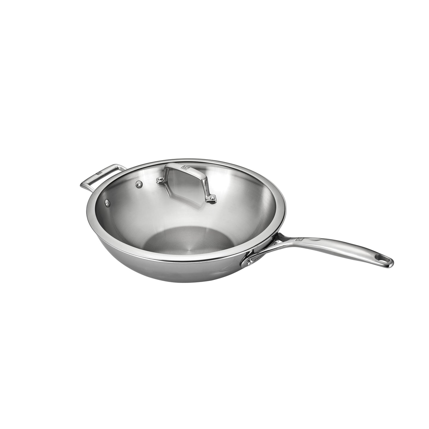 ZWILLING Energy X3 Wok, 32 Cm / 12.5 Inch, 18/10 Stainless Steel
