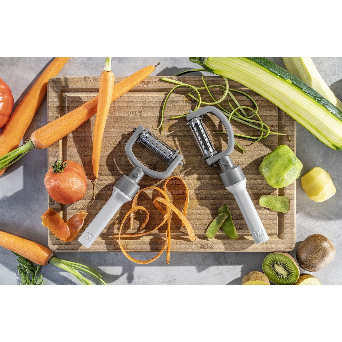 ZWILLING Z-Cut 5-in-1 Peeler, Grey