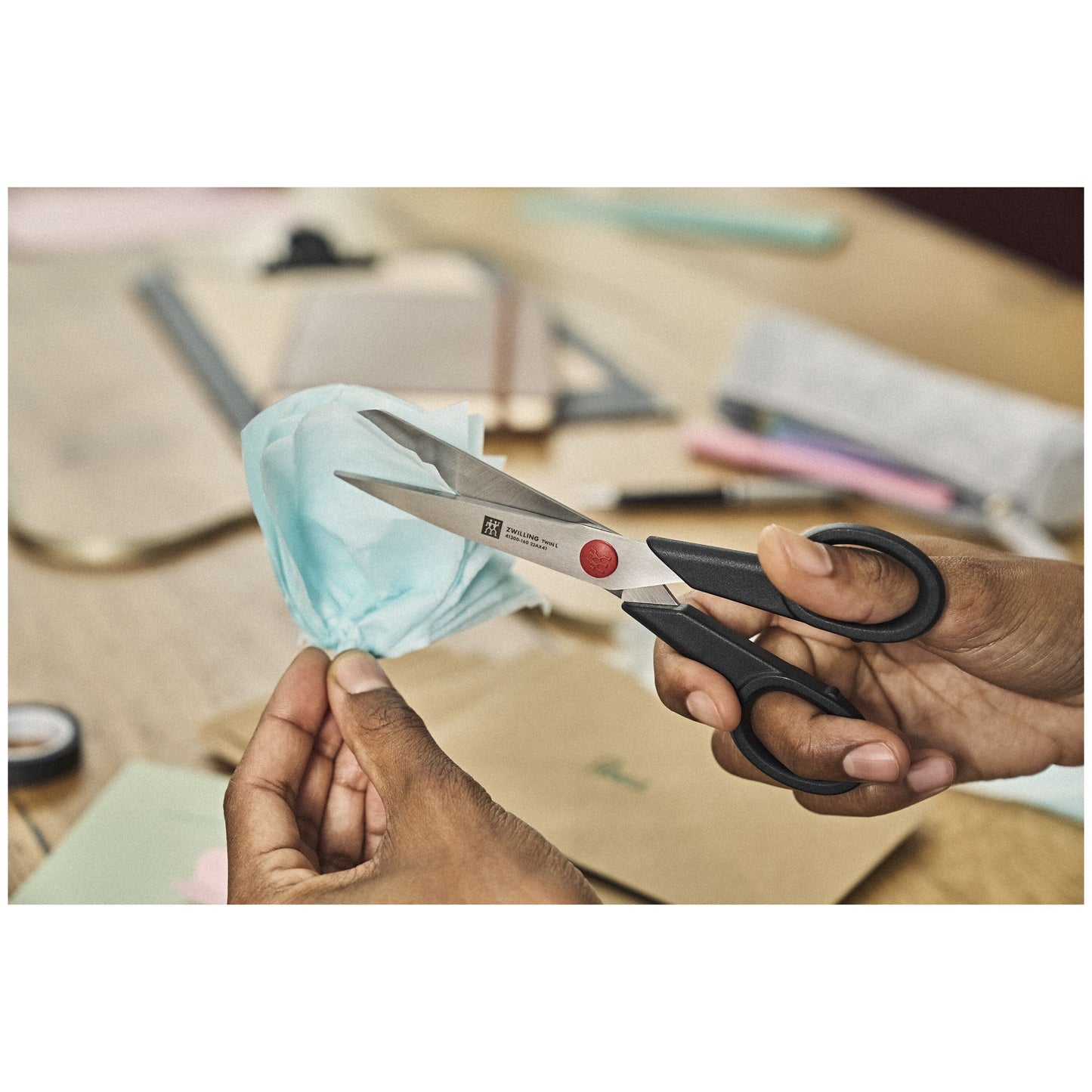 ZWILLING TWIN L 16 Cm, Household Shear, Black