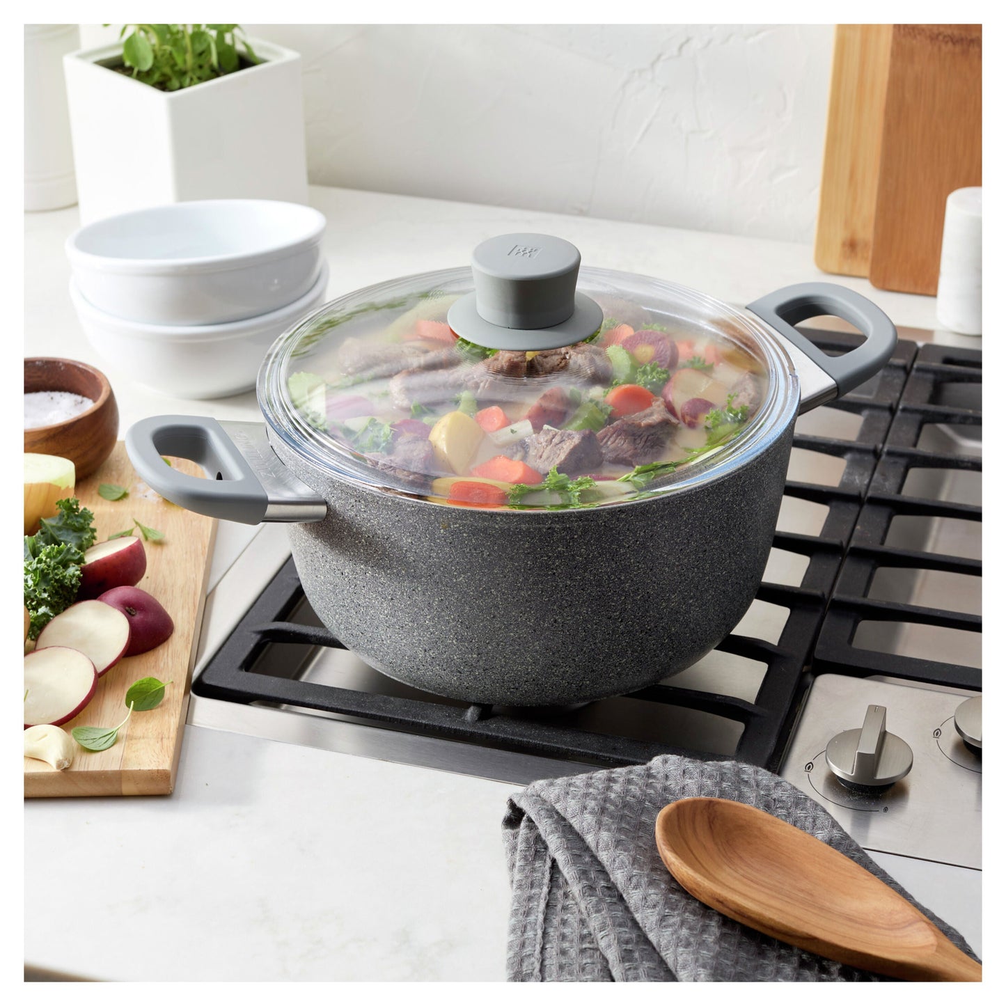 ZWILLING Parma Plus Aluminum Stew Pot With Lid