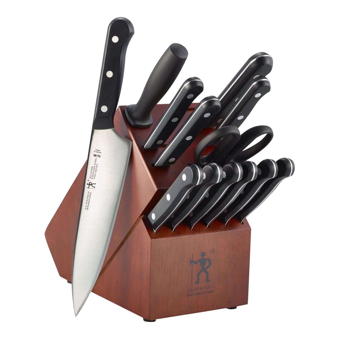 HENCKELS Solution 14 Piece, Knife Block Set