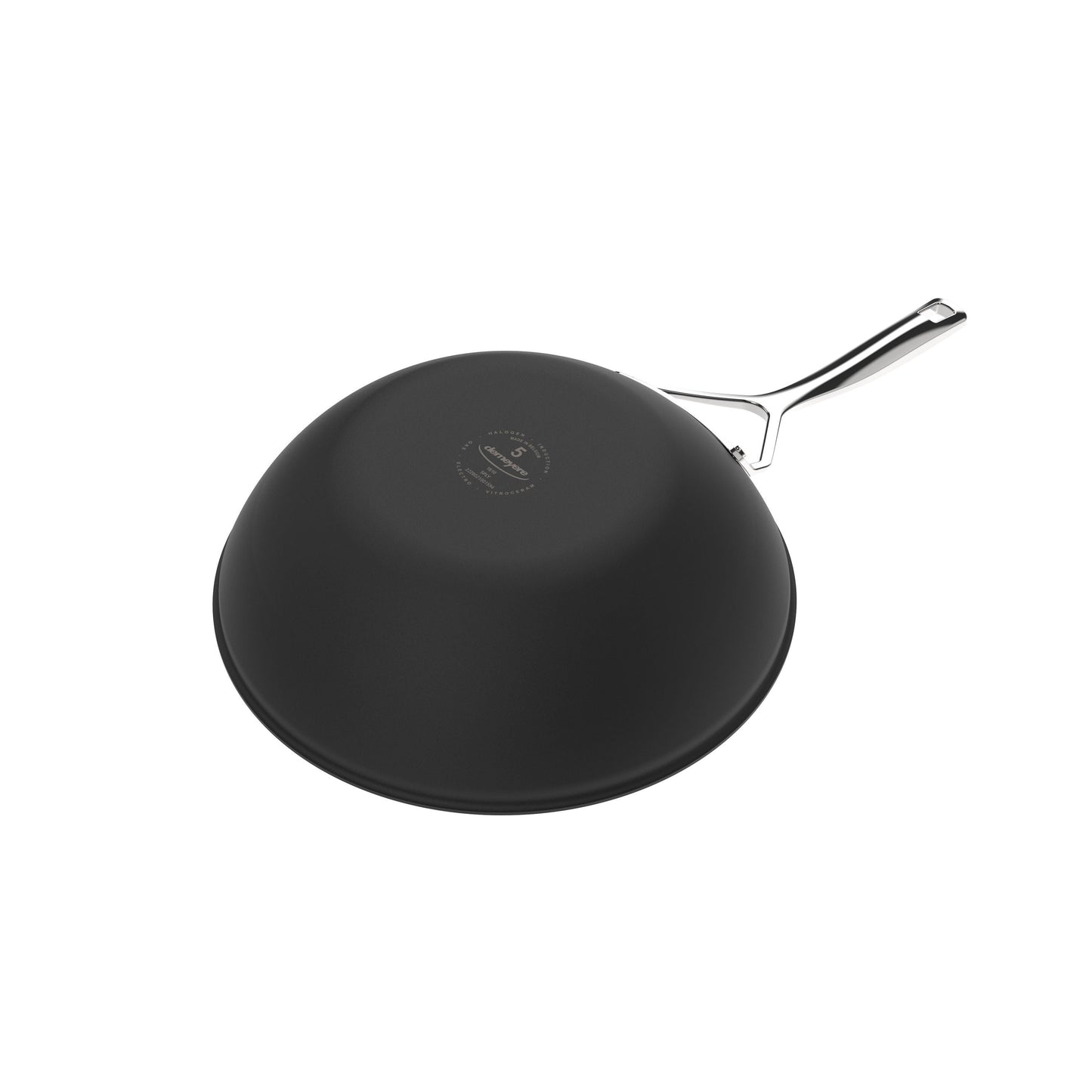 DEMEYERE Black 5 30 cm / 12 inch 18/10 Stainless Steel Wok