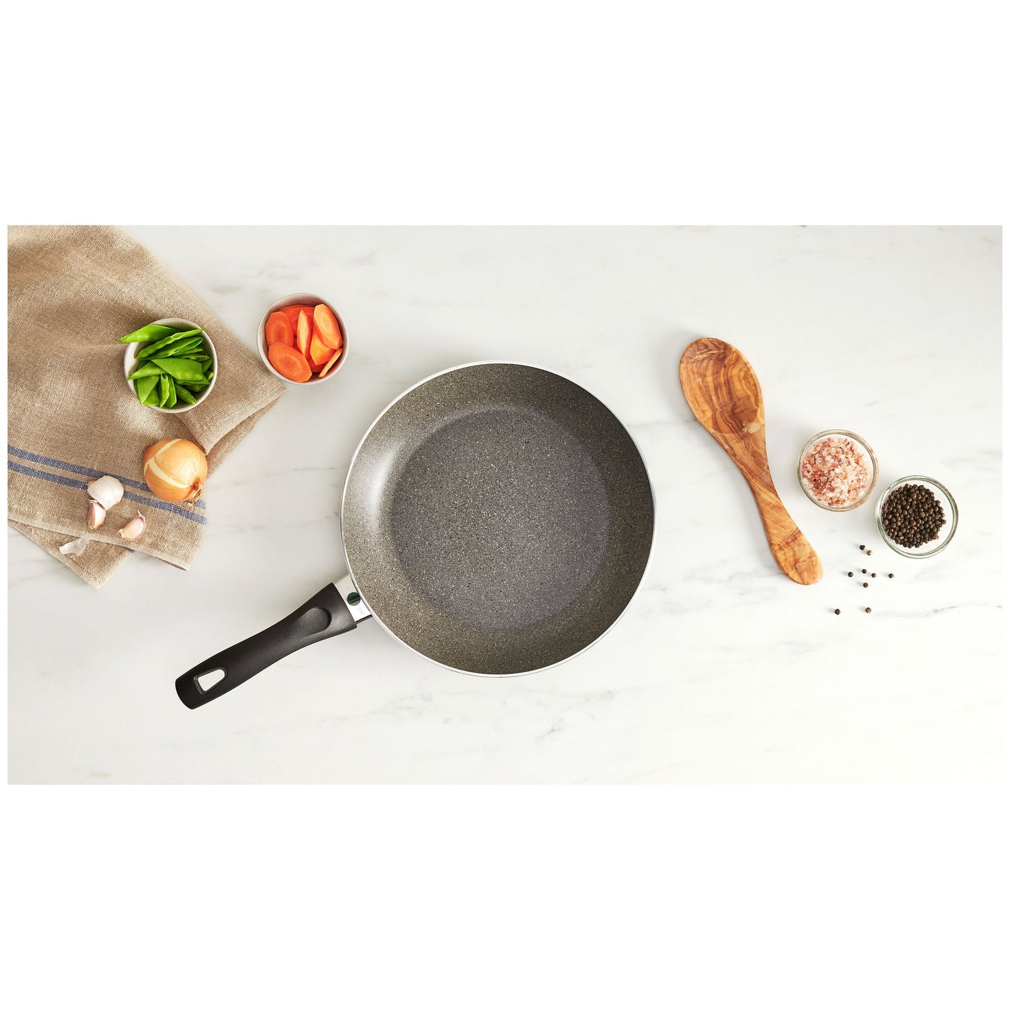 ZWILLING Bologna Granitium 28 cm / 11 inch Aluminum Frying Pan