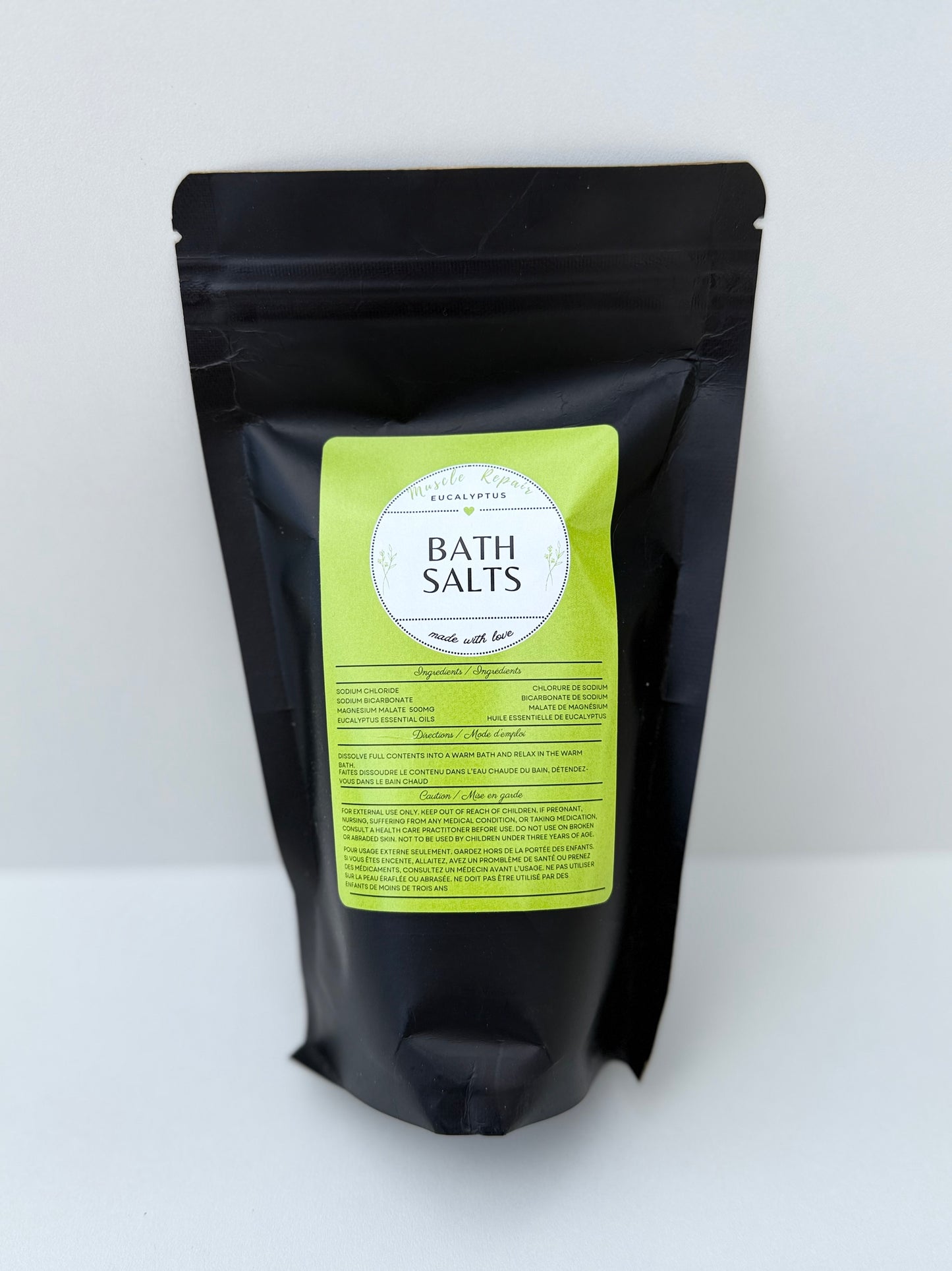 Muscle Repair Bath Salt - Eucalyptus 4pk