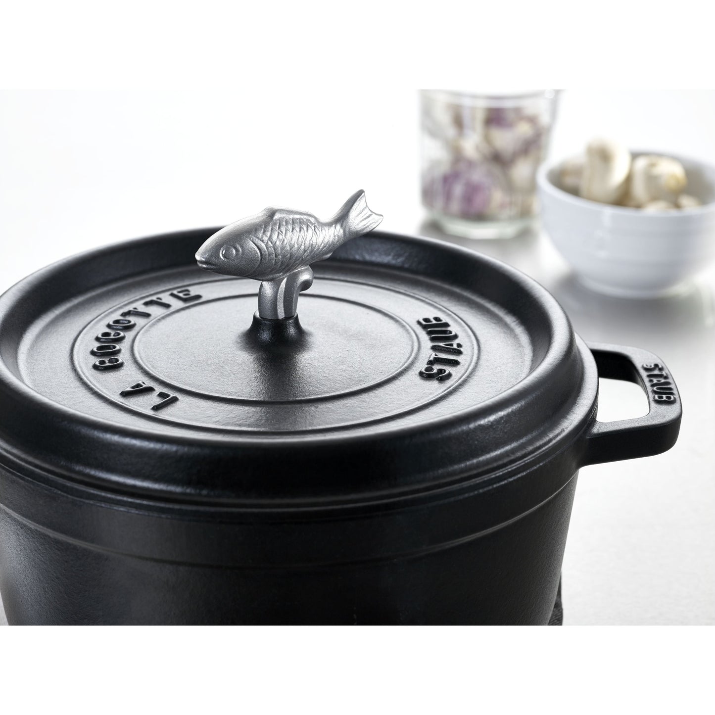 STAUB Stainless Steel Fish Knob