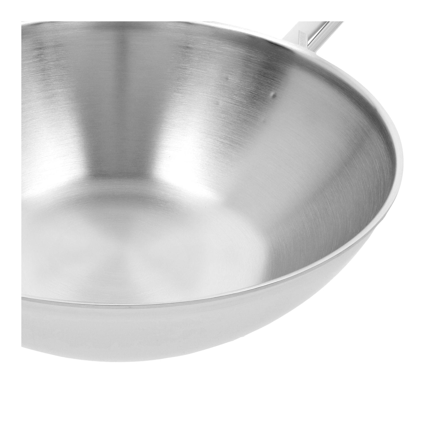 ZWILLING Plus 32 Cm / 12.5 Inch 18/10 Stainless Steel Wok