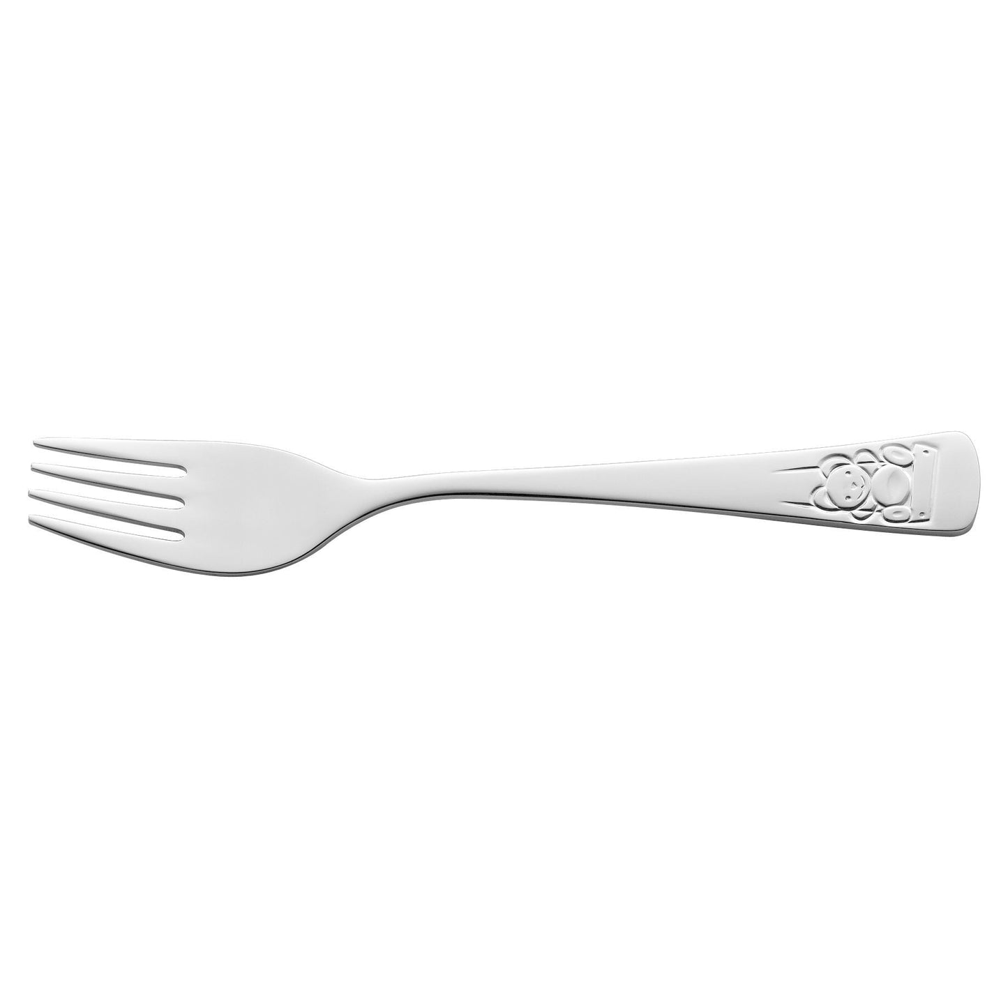 ZWILLING Teddy 4 Piece, Children's Flatware Set, Silver