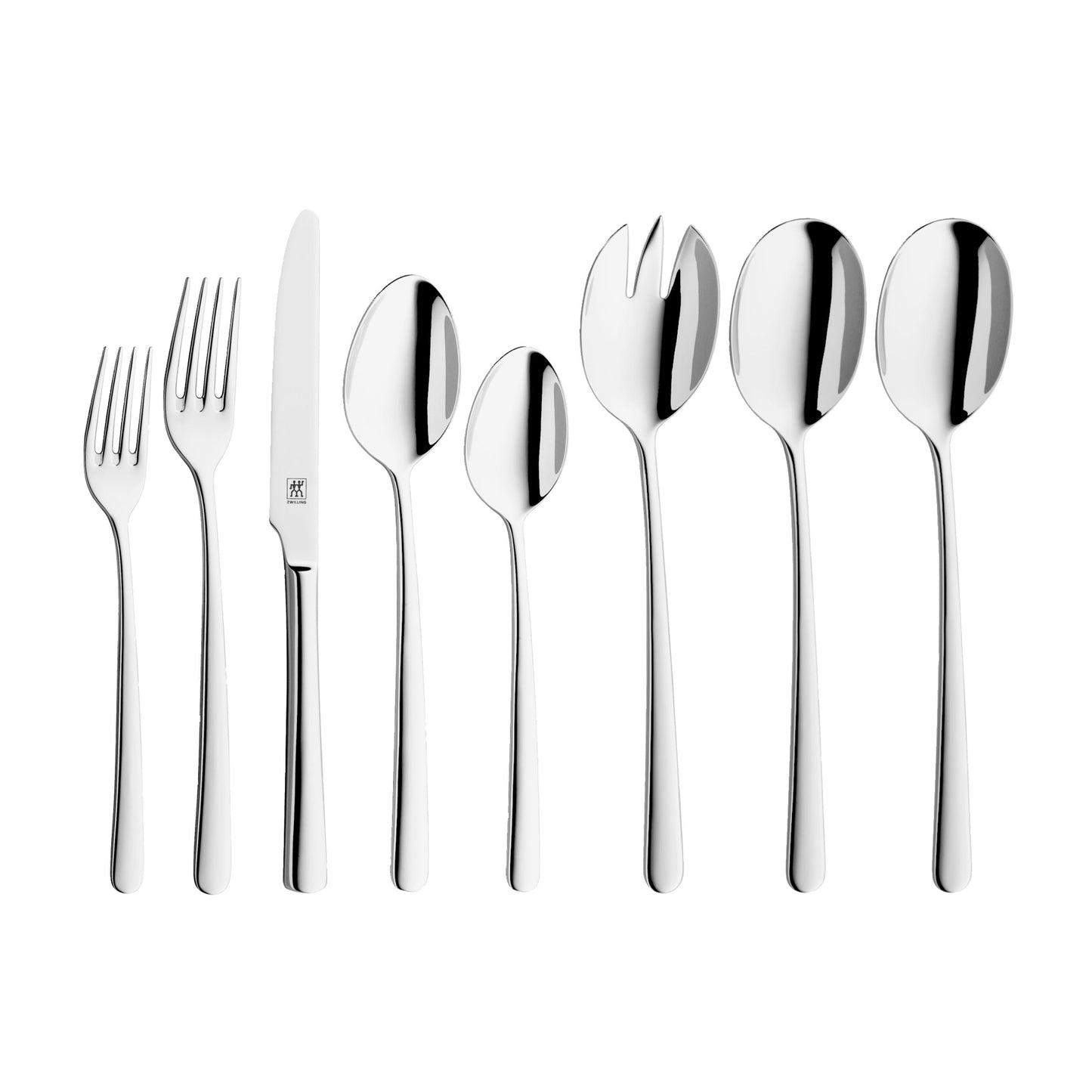 ZWILLING Nova 63 Piece Flatware Set Polished