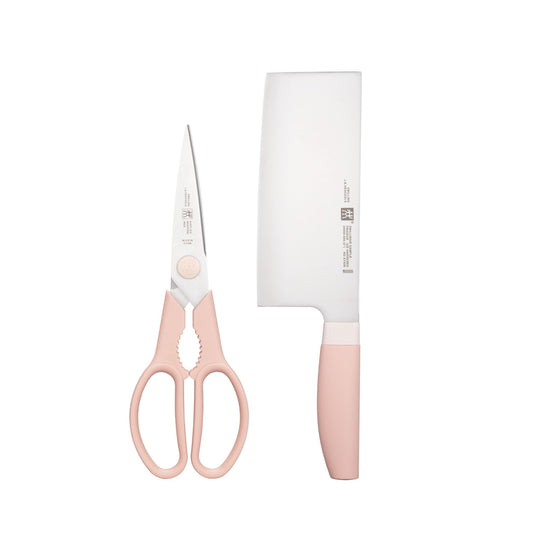 ZWILLING Now S 2 Piece Knife Set, Pink