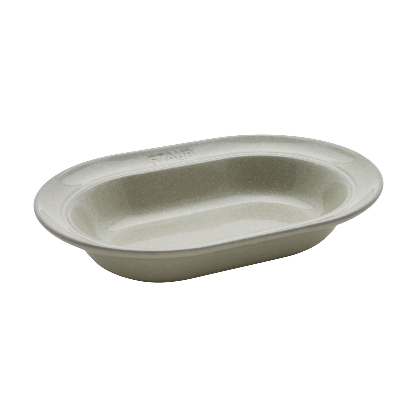 STAUB Dining Line 25 Cm Ceramic Oval Serving Dish, White