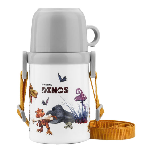 ZWILLING Dinos Dinos Thermo Flask, 380 Ml, White-Grey