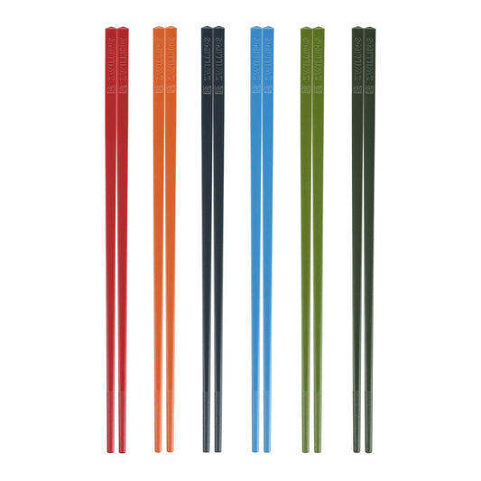 ZWILLING Chopsticks 12 Piece Chopstick Set, Coloured