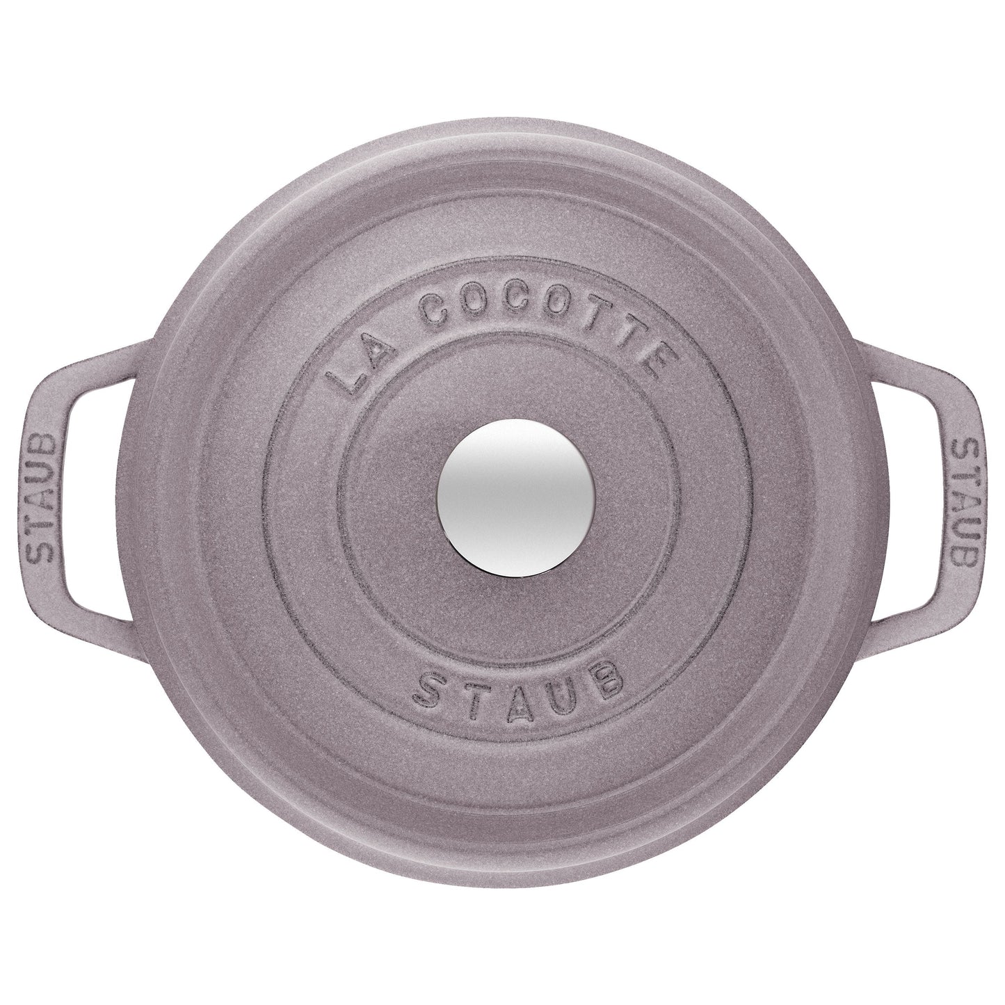 STAUB La Cocotte 2.2 L Cast Iron Round Cocotte, Cherry Blossom
