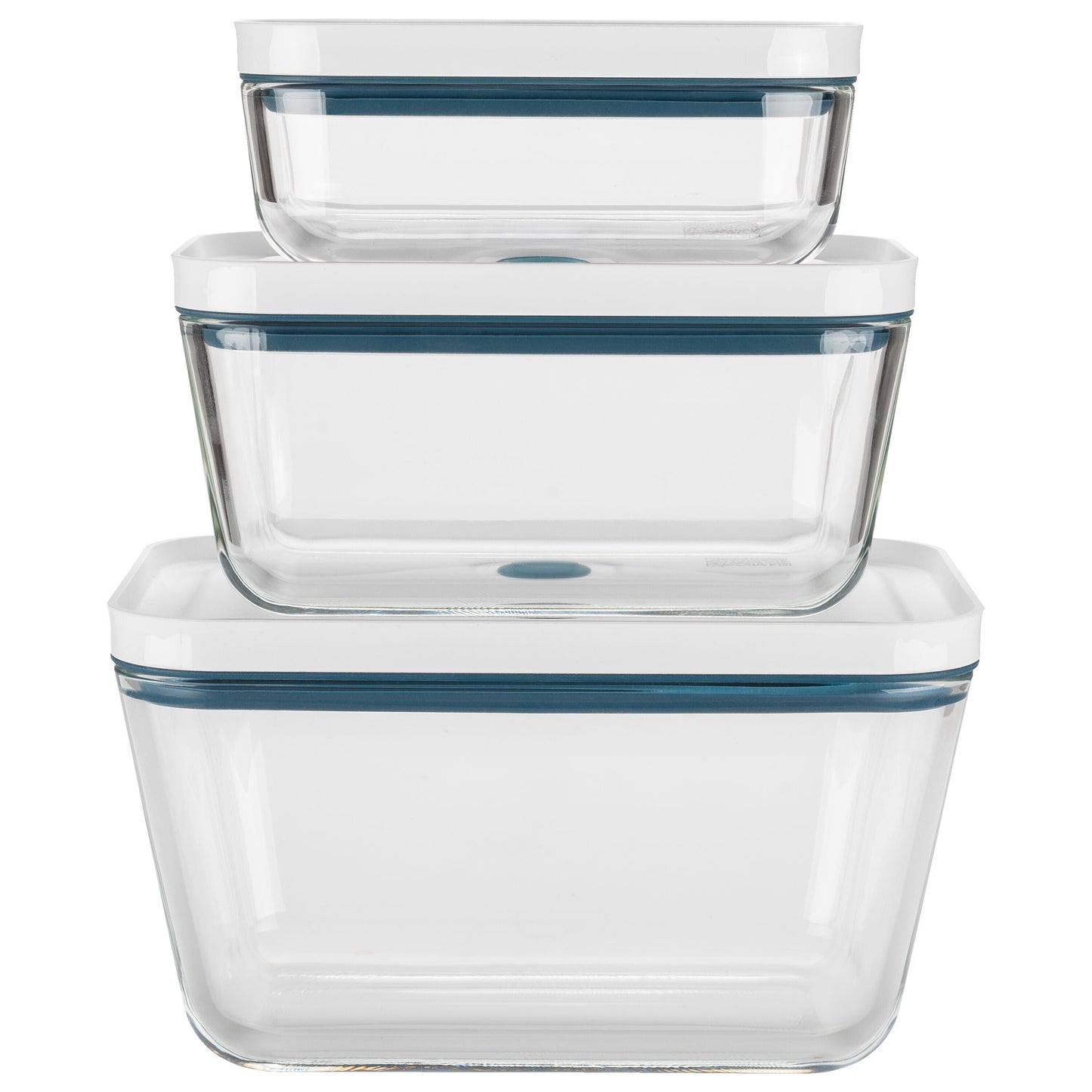 ZWILLING Fresh & Save S/M/L / 3 Piece Vacuum Box Set, Glass, La-Mer