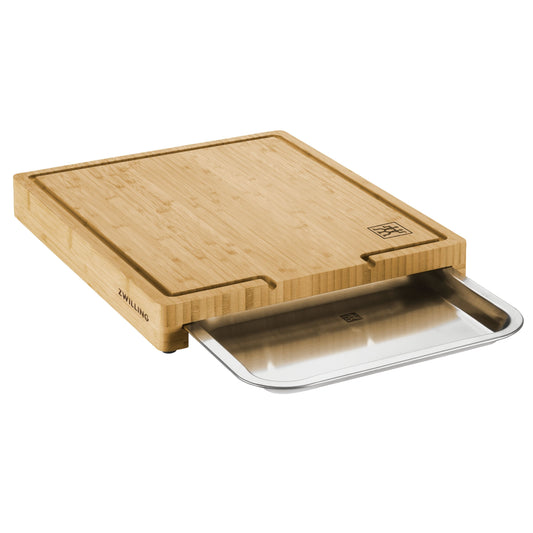 ZWILLING BBQ+ Cutting Board With Tray 39 Cm X 30 Cm Bamboo