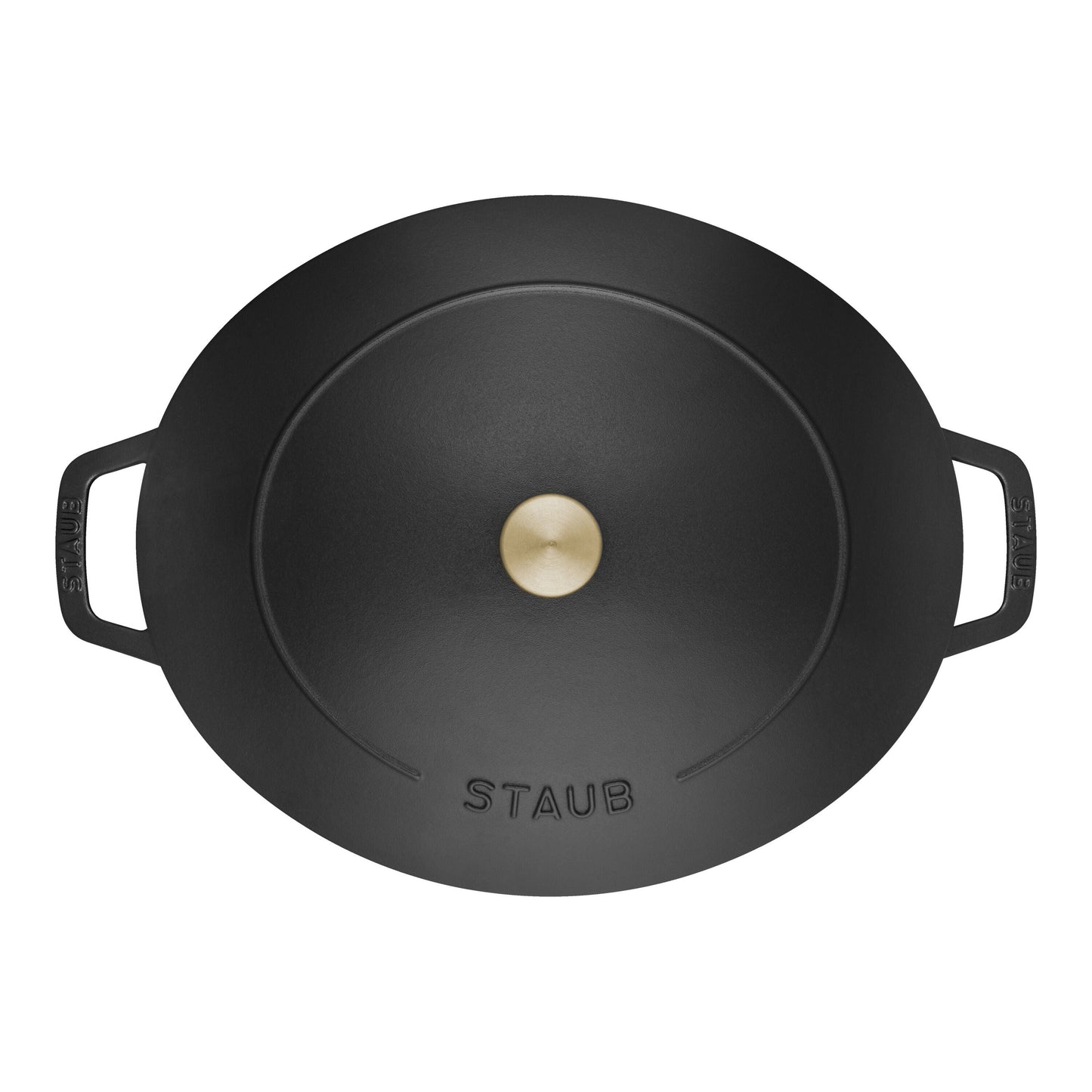 STAUB La Cocotte 5.5 L Cast Iron Oval French Oven, Black