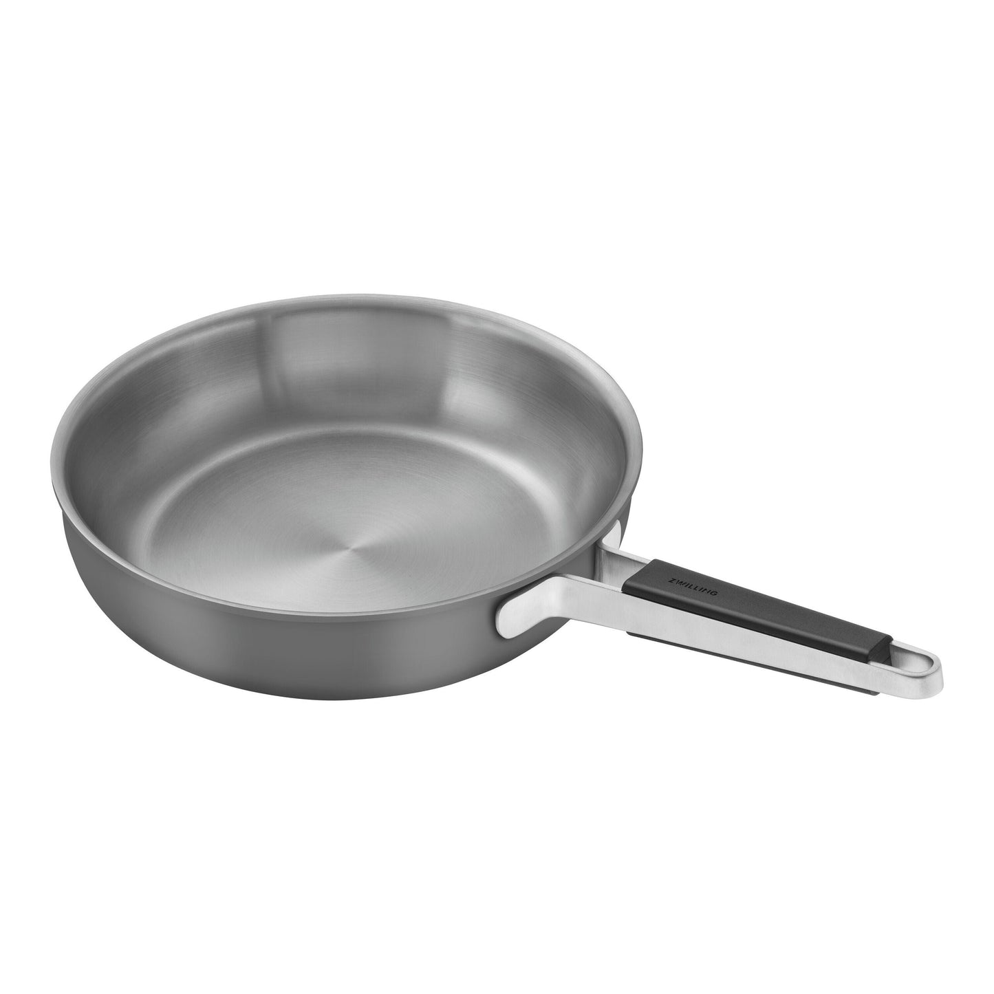 ZWILLING Pure Frying Pan, 28 Cm / 11 Inch, 18/10 Stainless Steel, Grey