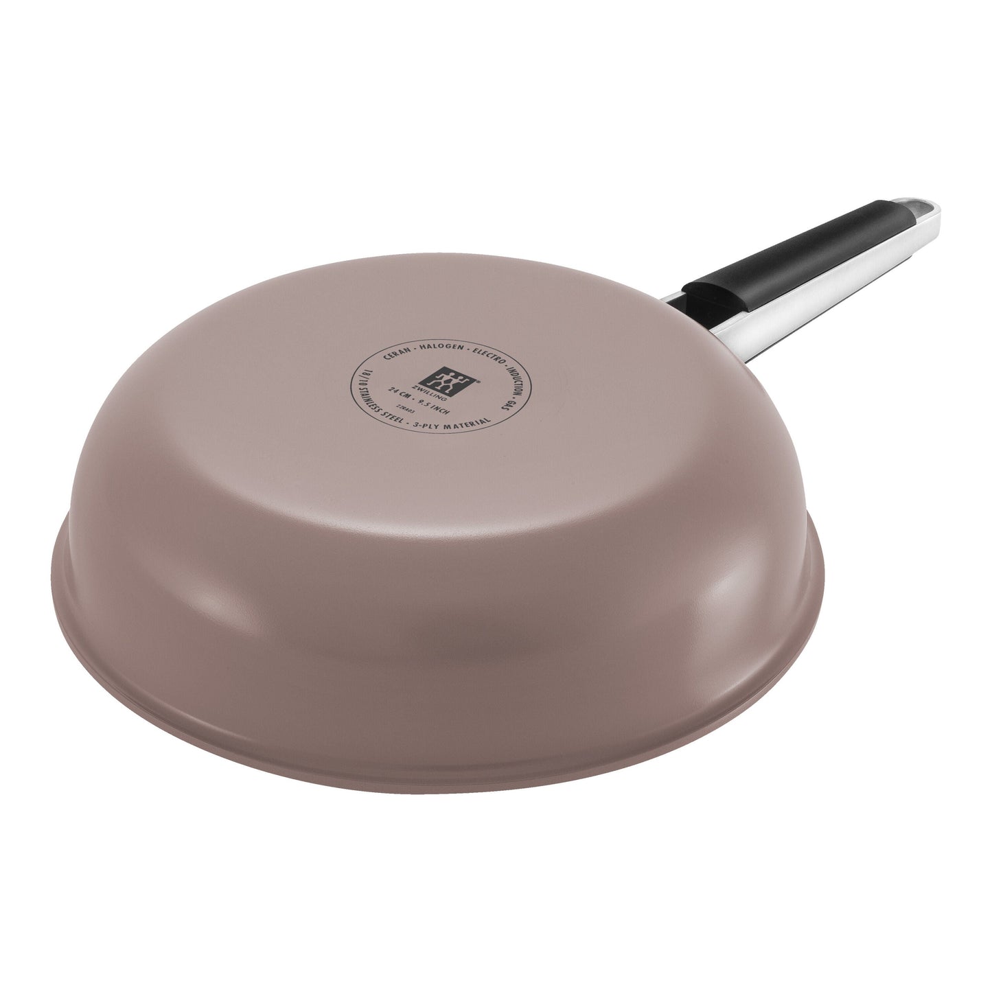 ZWILLING Pure Frying Pan, 28 Cm / 11 Inch, 18/10 Stainless Steel, Rose