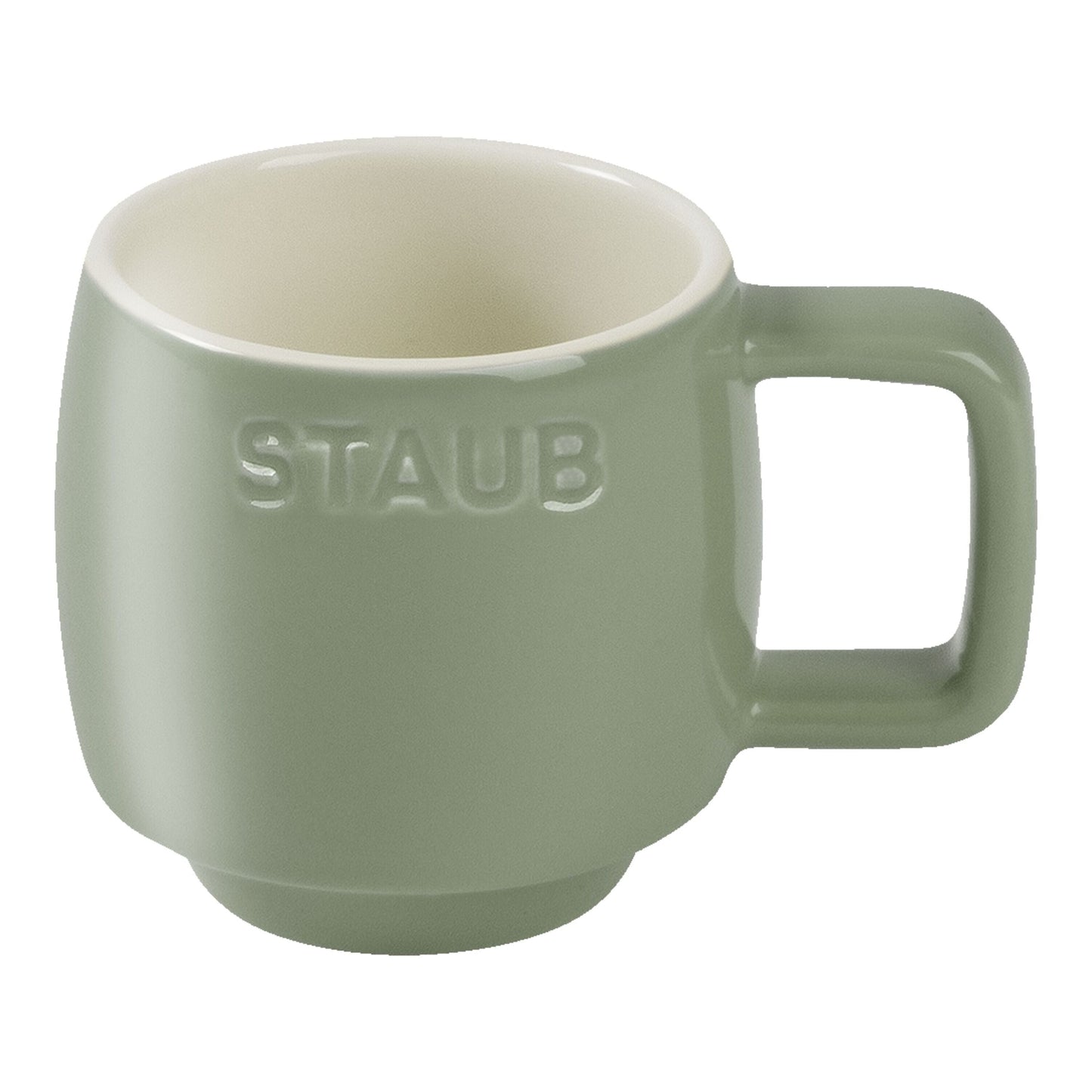 STAUB Ceramique Ceramic Mug, Eucalyptus, 100ml