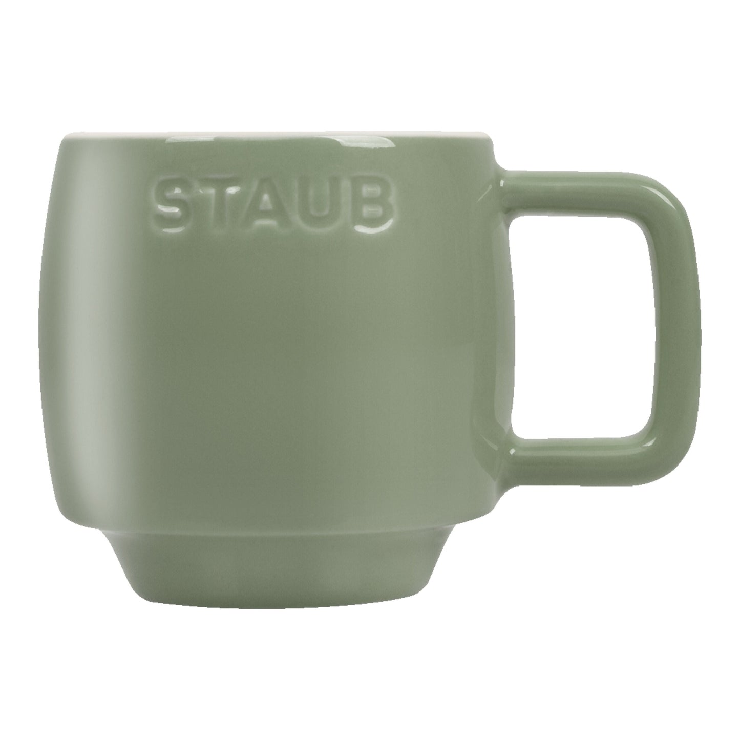 STAUB Ceramique Ceramic Mug, Eucalyptus, 100ml