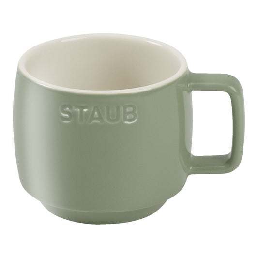 STAUB Ceramique Ceramic Mug, Eucalyptus, 250ml