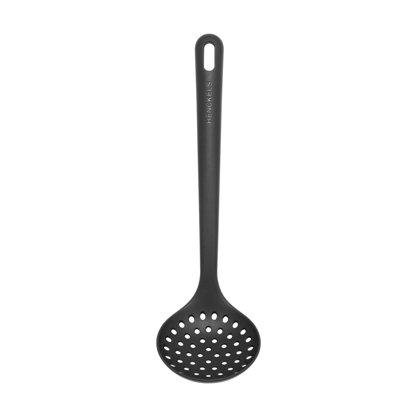 HENCKELS Silicone Onyx 31 cm Silicone Skimming Ladle, Black