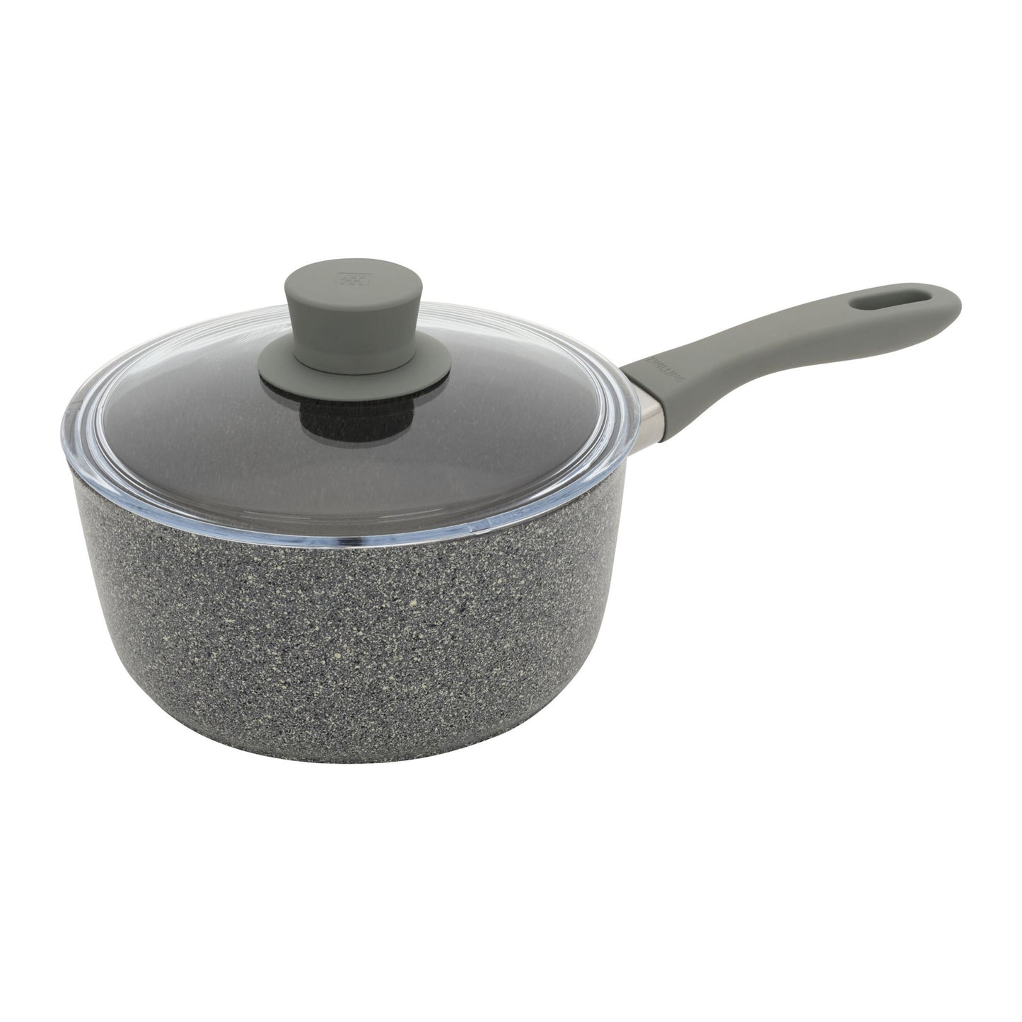 ZWILLING Parma Plus  Aluminum Round Sauce Pan With Lid, Grey