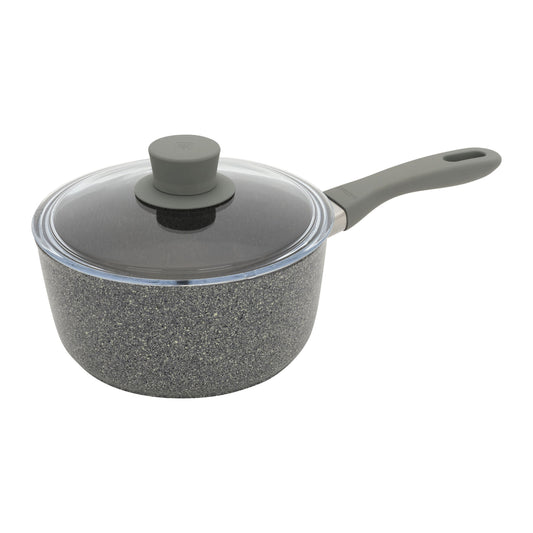 ZWILLING Parma Plus  Aluminum Round Sauce Pan With Lid, Grey
