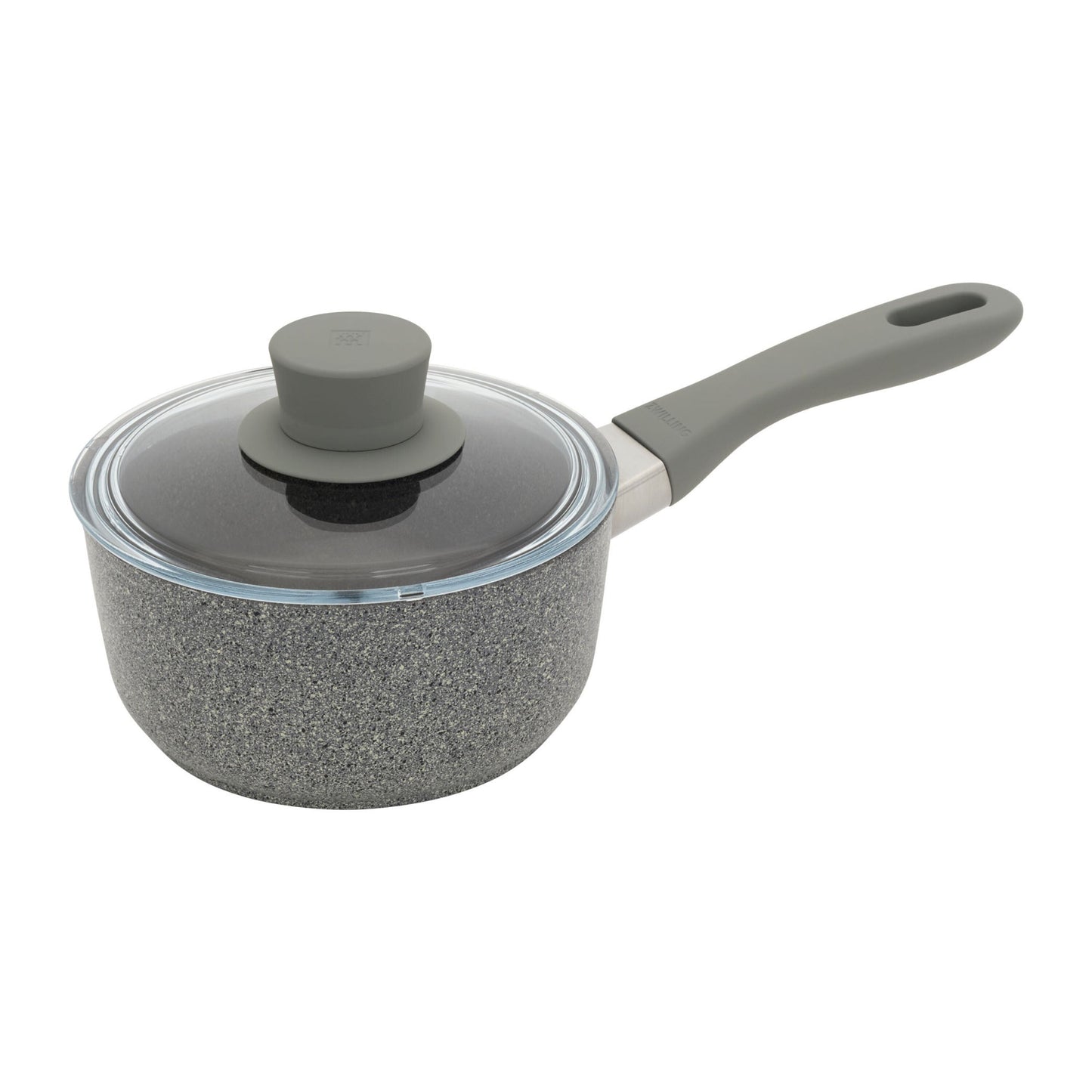 ZWILLING Parma Plus  Aluminum Round Sauce Pan With Lid, Grey